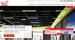 Desktop Screenshot of difusiontextil.com